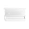 Alfi Brand White Matte Stainless Steel Toilet Paper Holder with Shelf ABTPC66-W - alternate 7